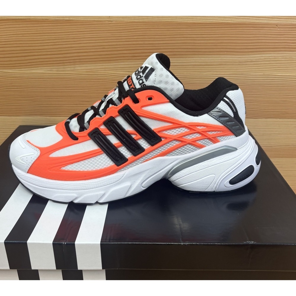 Adidas Adistar XLG 2.0 Solar Orange White HQ7468 Men's Size 10.5 Chunky Sneaker